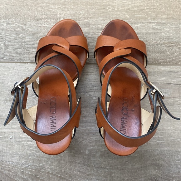 Jimmy Choo Wedge Sandals - Picture 7 of 8